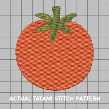 DIGITAL Embroidery File - Tomato