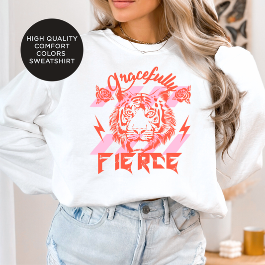 Gracefully Fierce High Quality Crewneck