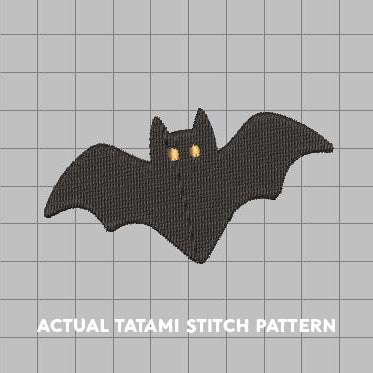 DIGITAL Embroidery File - Bat - Halloween Icons