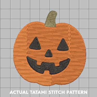 DIGITAL Embroidery File - Jack O Lantern - Halloween Icons
