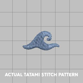 DIGITAL Embroidery File - Ocean Wave