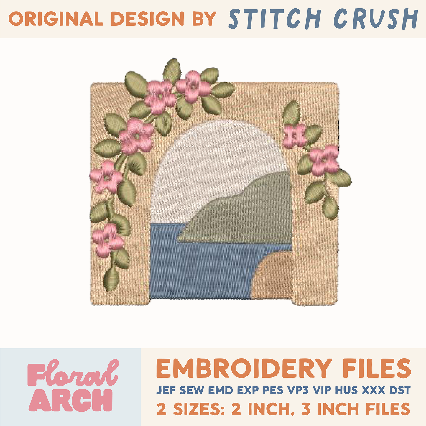 13 Designs - DIGITAL Embroidery File BUNDLE - Amalfi Coast