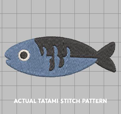 DIGITAL Embroidery File - Fish
