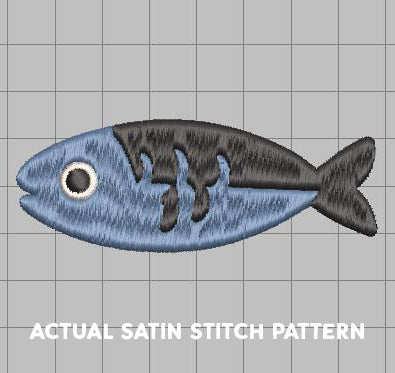 DIGITAL Embroidery File - Fish
