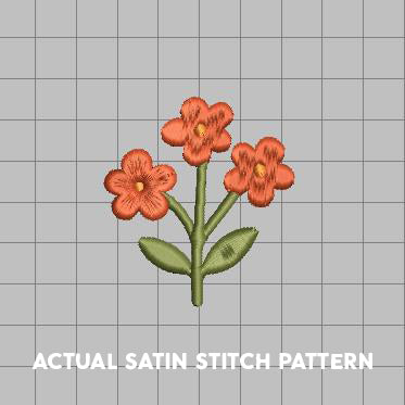 DIGITAL Embroidery File - Flowers