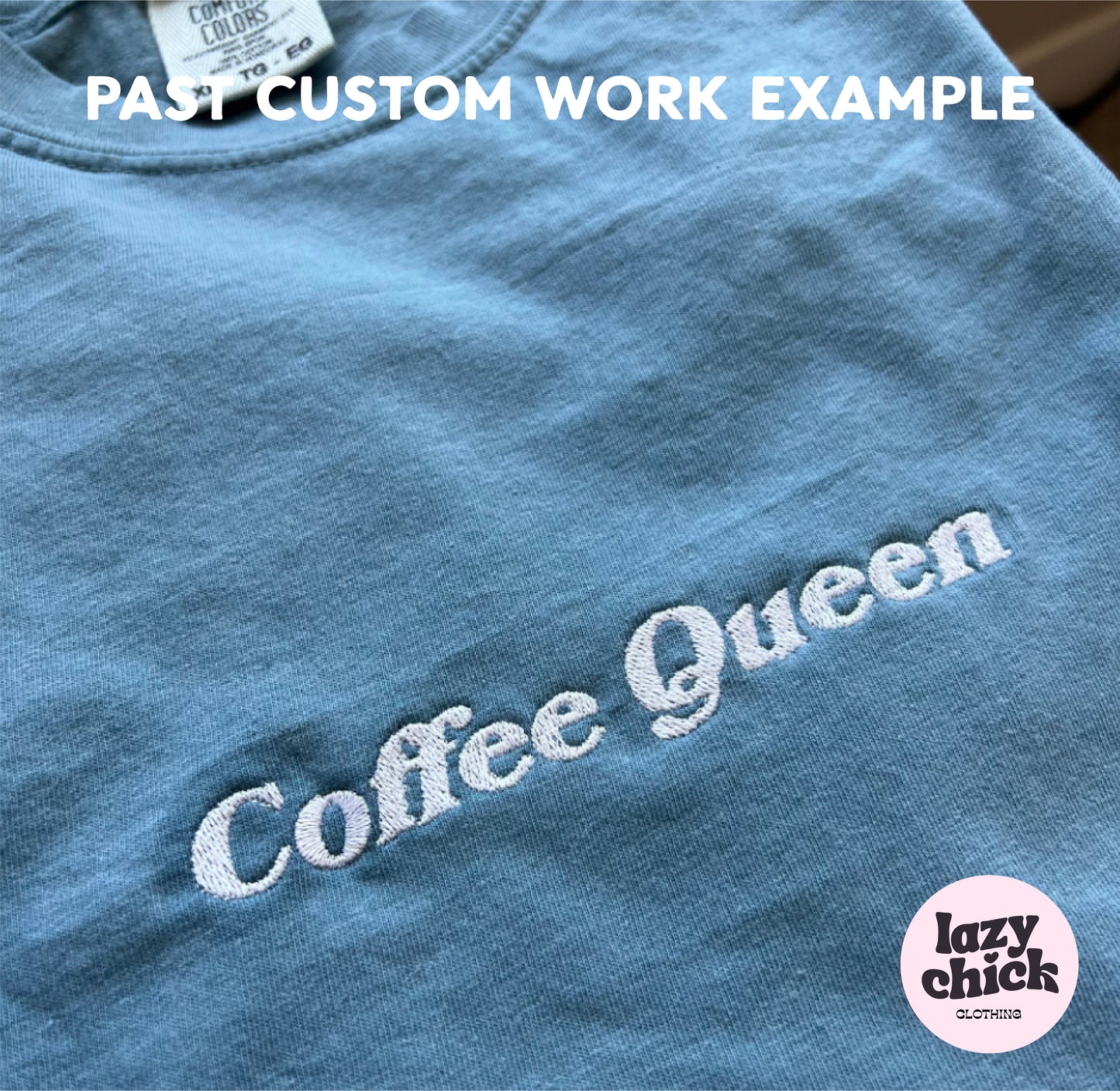 CUSTOM T-Shirt Embroidery