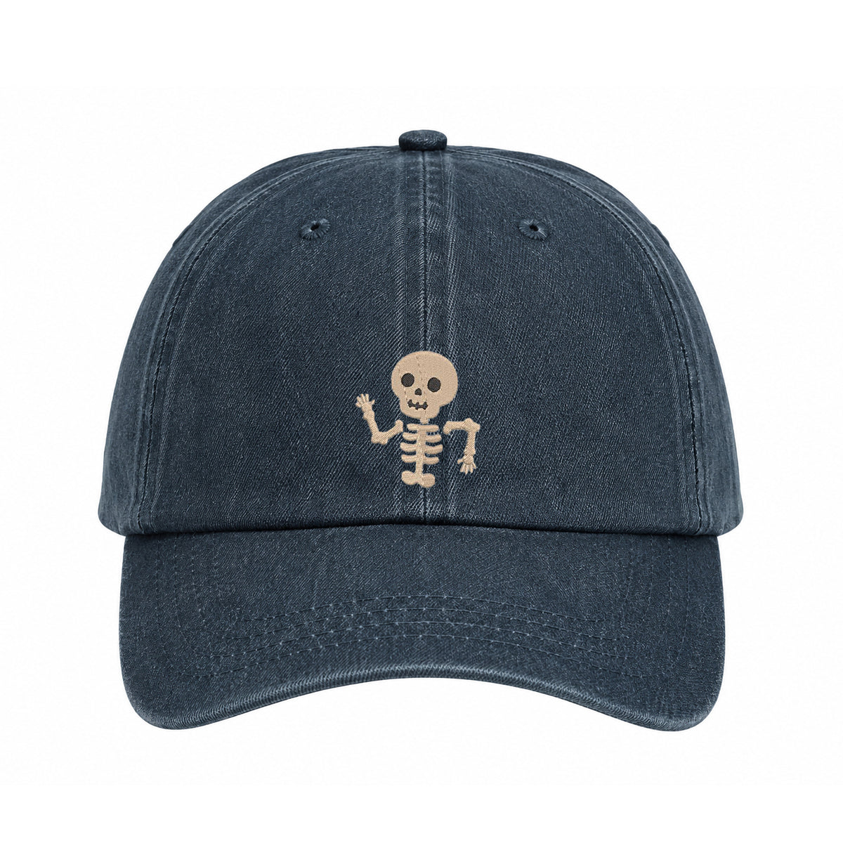 DIGITAL Embroidery File - Half Skeleton - Halloween Icons