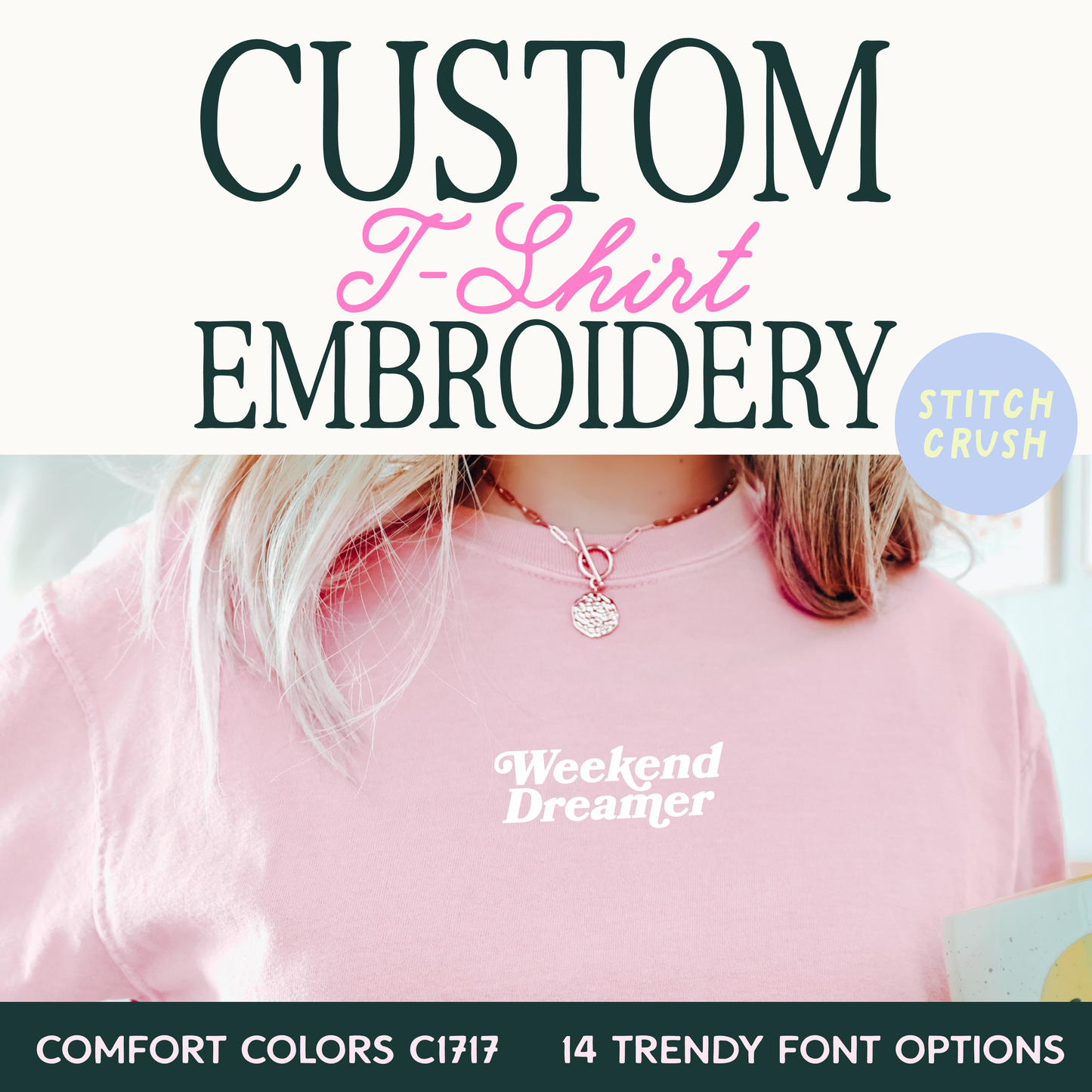 CUSTOM T-Shirt Embroidery